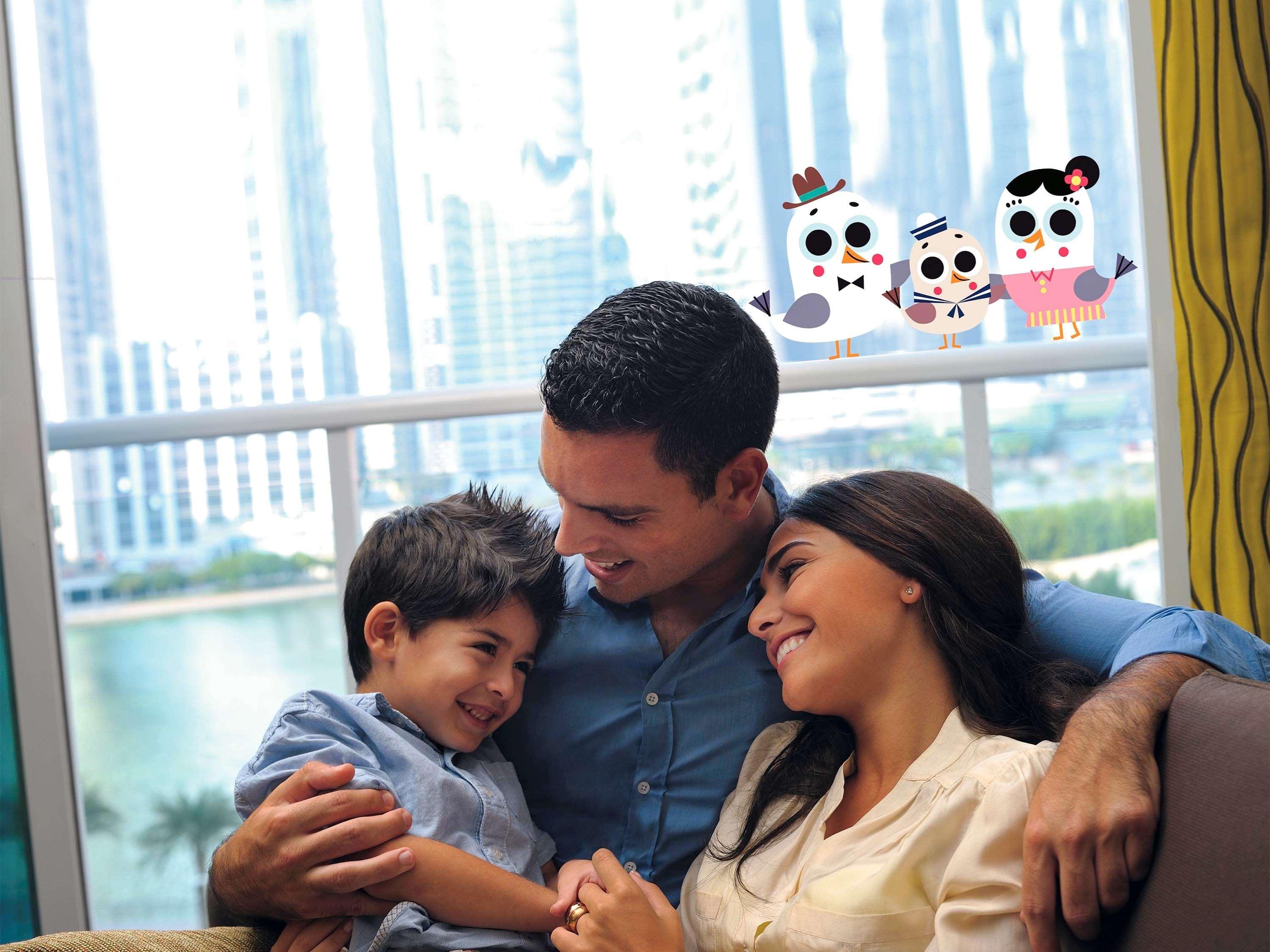 Mövenpick Hotel&Resort Al Bida'a Salmiya Kültér fotó A family